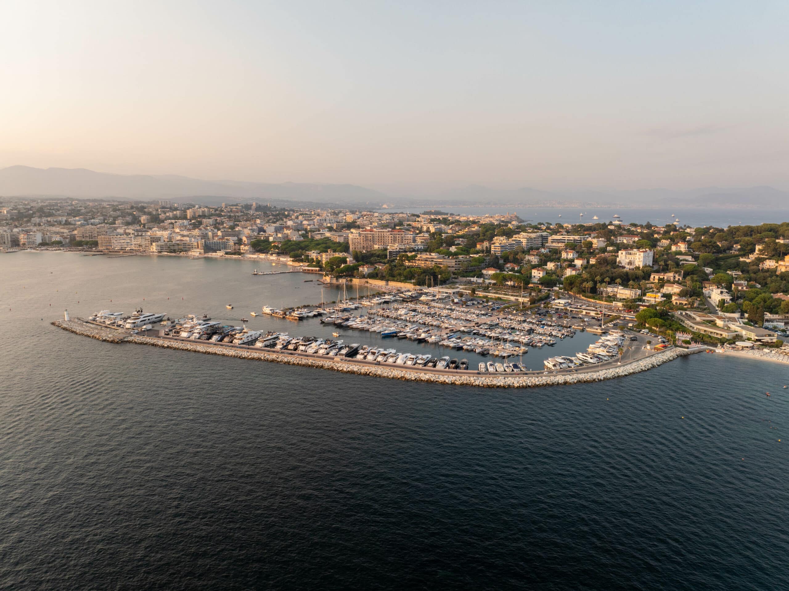 Vue aérienne Port Gallice