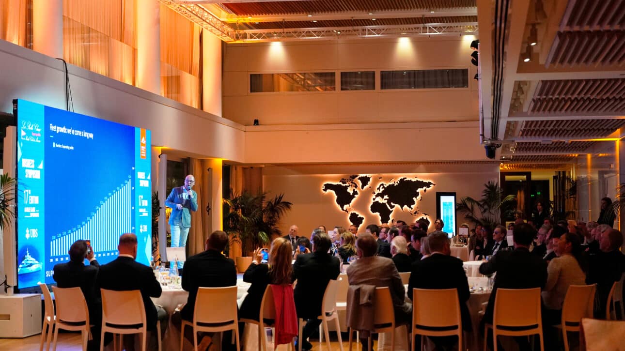 Conference room Yacht Club de Monaco during Business Symposium