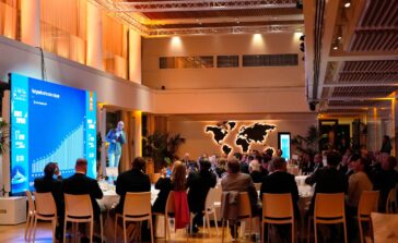 Conference room Yacht Club de Monaco during Business Symposium